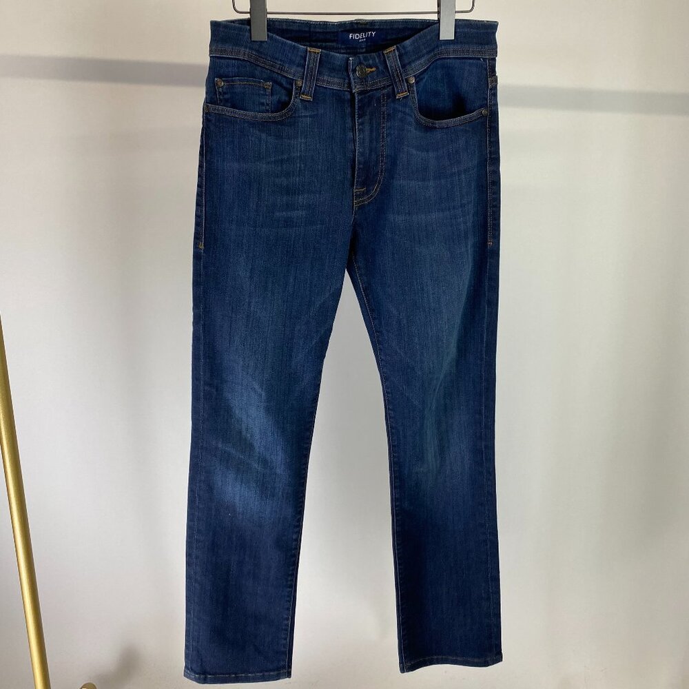 Fidelity Jimmy Men's Denim Jeans Blue - Size 32